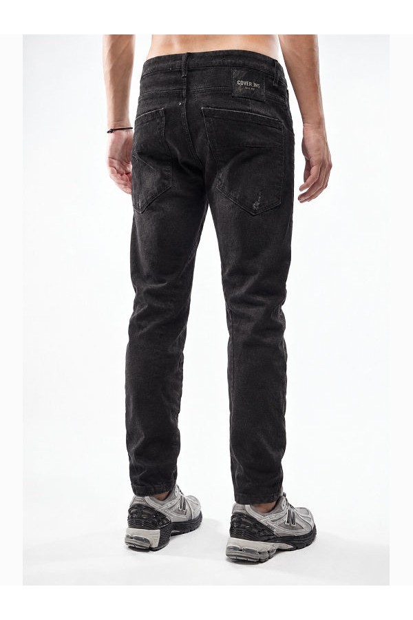 TOKYO JEAN PANT MENS - ΜΑΥΡΟ