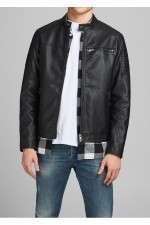 JJEROCKY JACKET NOOS - ΜΑΥΡΟ