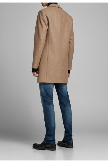 JPRMOULDER WOOL COAT STS - ΧΑΚΙ