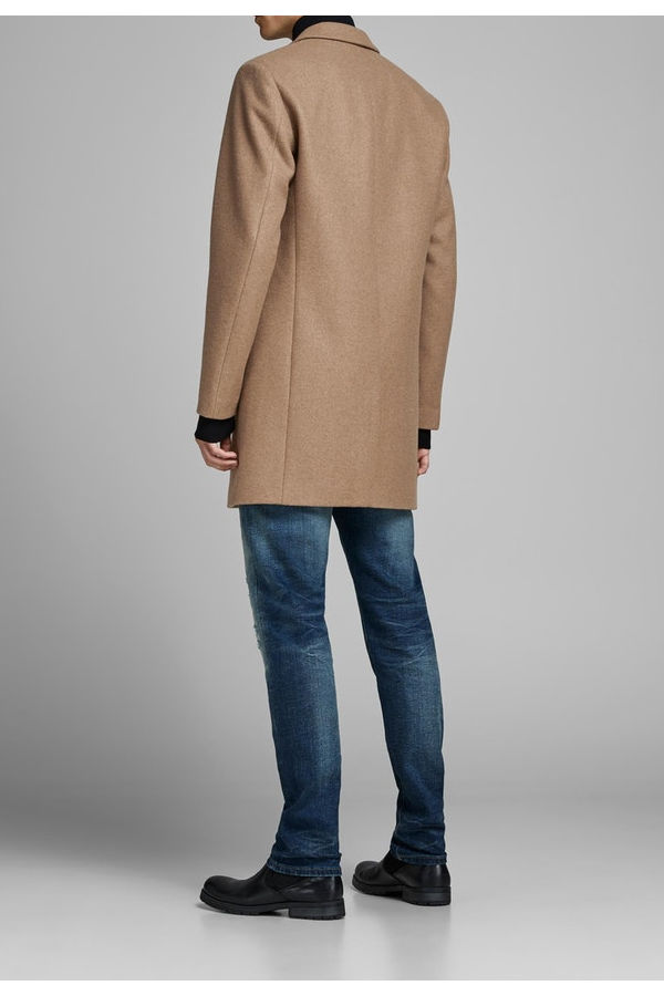 JPRMOULDER WOOL COAT STS - ΧΑΚΙ