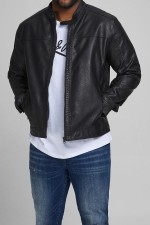 JJEWARNER JACKET NOOS - ΜΑΥΡΟ