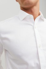 JPRBLAROYAL SHIRT L/S NOOS - ΛΕΥΚΟ
