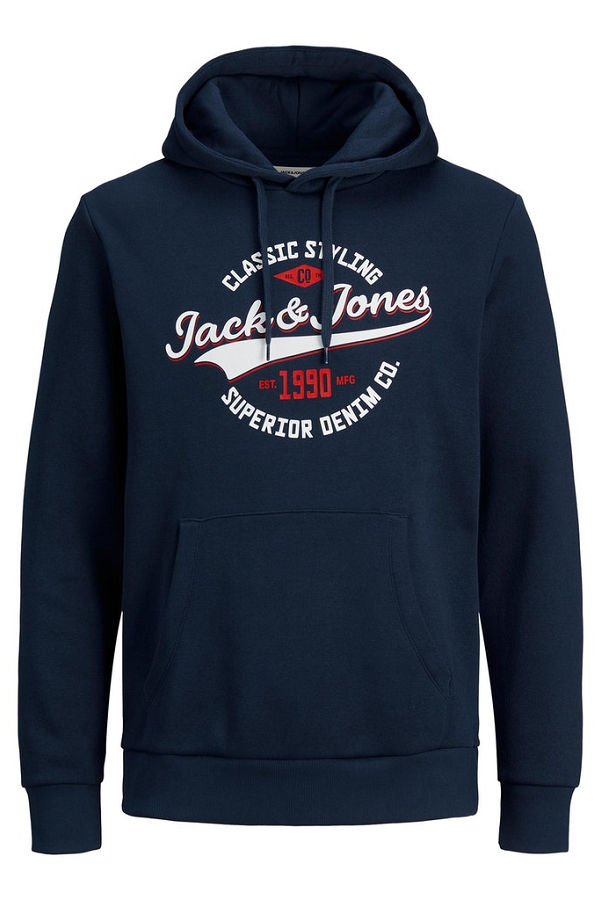 JJELOGO SWEAT HOOD 2 COL 21/22 NOOS PS - ΜΠΛΕ
