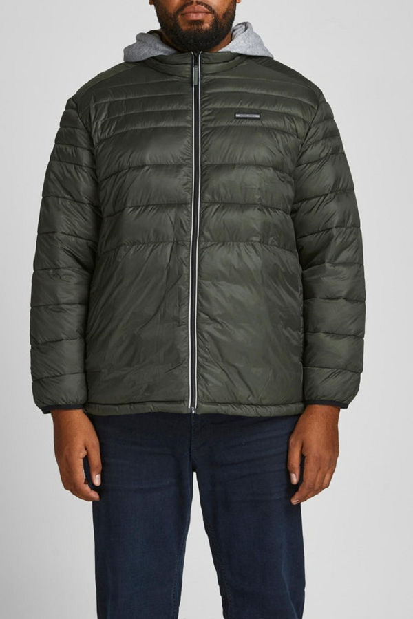 JJEACE PUFFER COLLAR PS NOOS - ΧΑΚΙ