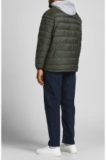 JJEACE PUFFER COLLAR PS NOOS - ΧΑΚΙ