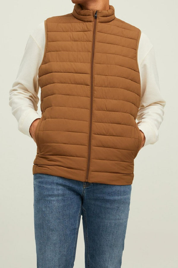 JJERECYCLE BODYWARMER NOOS - ΚΑΦΕ