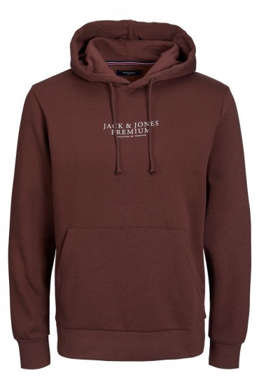 JPRBLUARCHIE SWEAT HOOD PS - ΜΠΟΡΝΤΩ