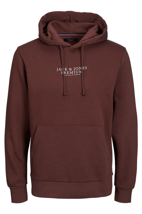 JPRBLUARCHIE SWEAT HOOD PS - ΜΠΟΡΝΤΩ