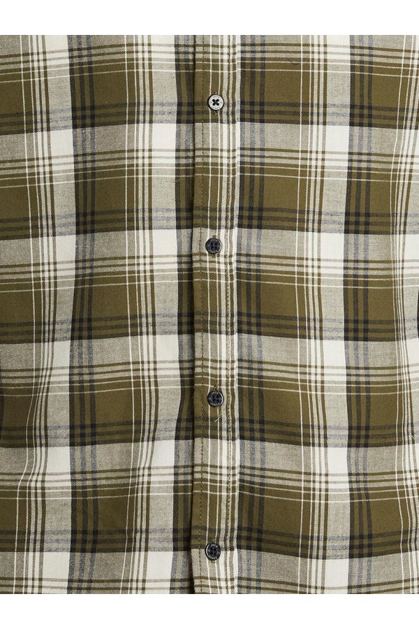 JCOHASER JOSHUA SHIRT LS - ΧΑΚΙ