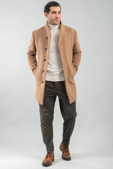 COAT MENS - ΚΑΜΕΛ