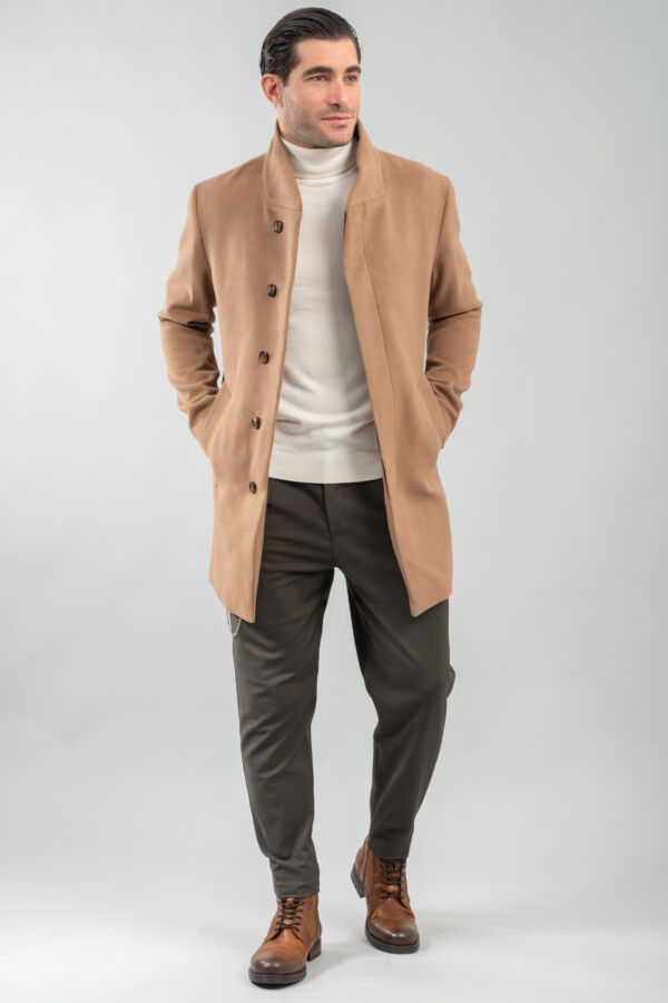 COAT MENS - ΚΑΜΕΛ