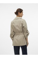 VMLOUBEA TRENCCOAT - ΜΠΕΖ