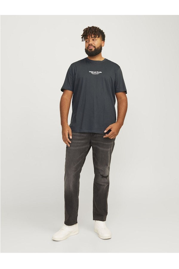 JORVESTERBRO TEE SS CREW NECK NOOS PLS - ΓΚΡΙ