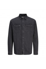 JREBAUSTIN SHIRT MF - ΜΑΥΡΟ