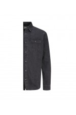 JREBAUSTIN SHIRT MF - ΜΑΥΡΟ