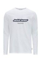 JORVESTERBRO NEWTON BRANDING TEE LS CN - ΛΕΥΚΟ