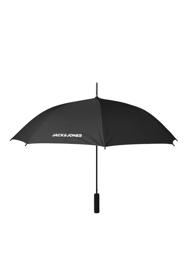 JACSIMON UMBRELLA LN STYD - ΜΑΥΡΟ