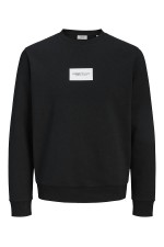 JREBDUKE SWEAT CREW NECK - ΜΑΥΡΟ