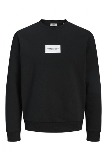 JREBDUKE SWEAT CREW NECK - ΜΑΥΡΟ