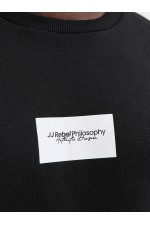 JREBDUKE SWEAT CREW NECK - ΜΑΥΡΟ