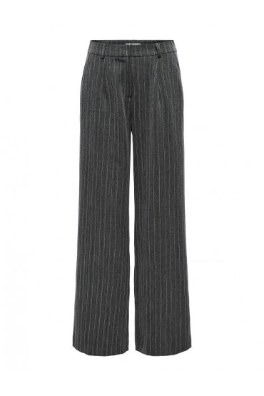 ONLSIGA LIFE HW HB RHINE WIDE PANT TLR - ΓΚΡΙ