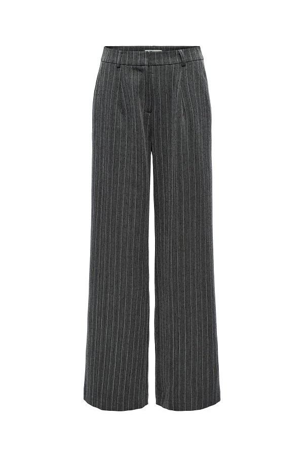 ONLSIGA LIFE HW HB RHINE WIDE PANT TLR - ΓΚΡΙ
