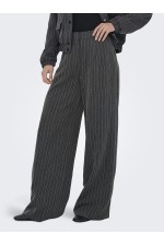 ONLSIGA LIFE HW HB RHINE WIDE PANT TLR - ΓΚΡΙ