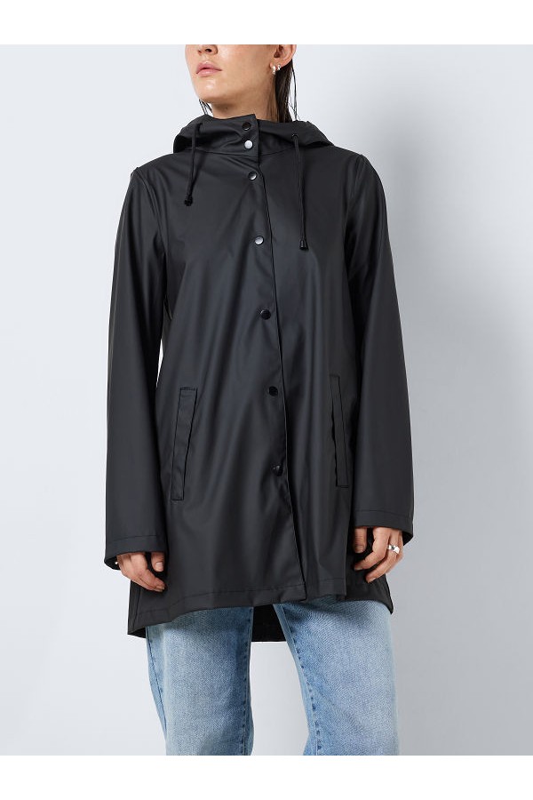 NMSKY L/S A-LINE RAINCOAT NOOS - ΜΑΥΡΟ
