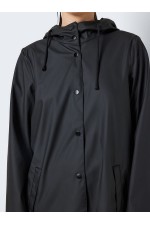 NMSKY L/S A-LINE RAINCOAT NOOS - ΜΑΥΡΟ