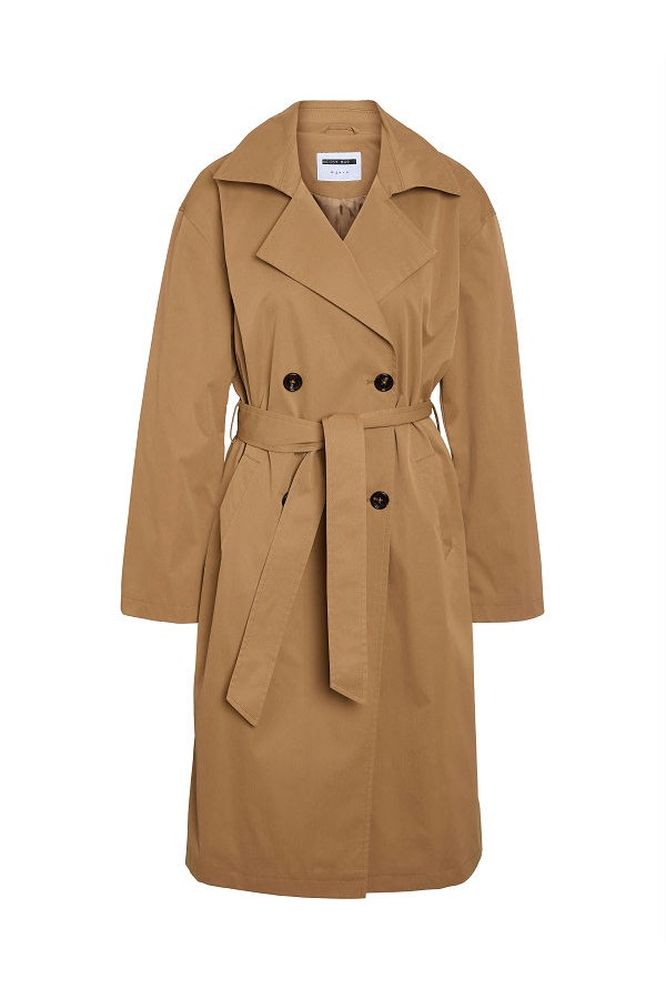 NMMANYA L/S TRENCHCOAT NOOS - ΚΑΦΕ
