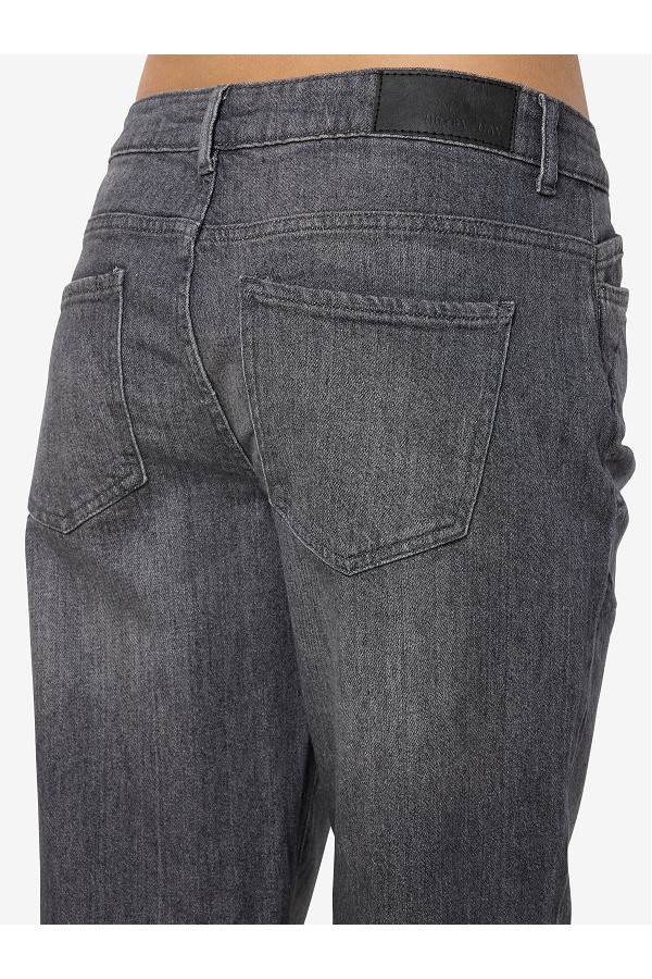 NMNILA LW WIDE JEANS AZ421DG NOOS - ΓΚΡΙ