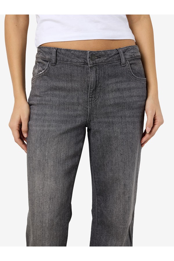 NMNILA LW WIDE JEANS AZ421DG NOOS - ΓΚΡΙ