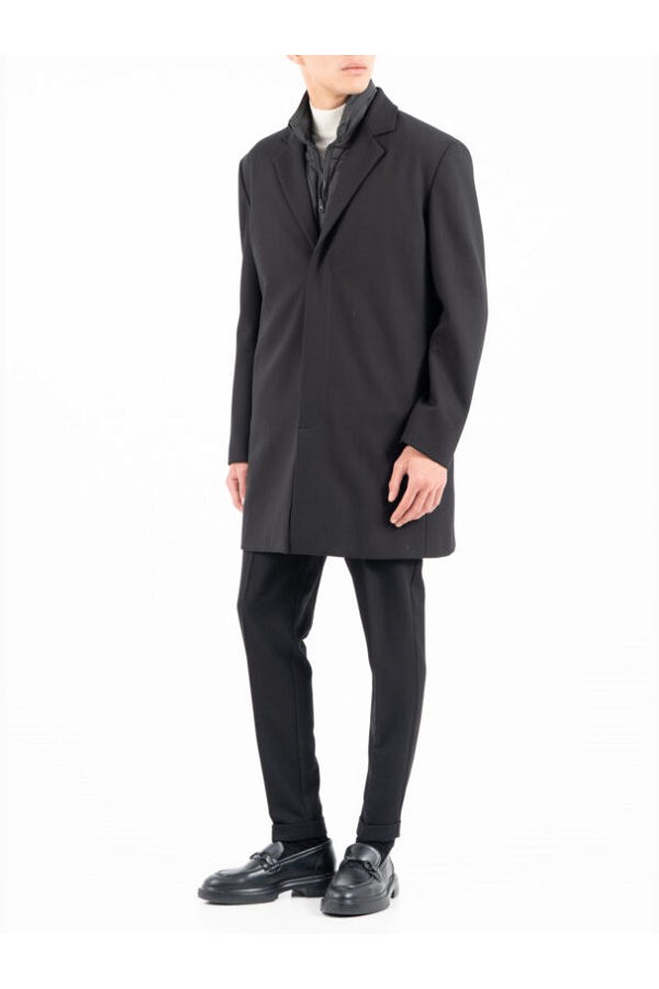 COAT MENS - ΜΑΥΡΟ