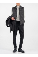 COAT MENS - ΜΑΥΡΟ