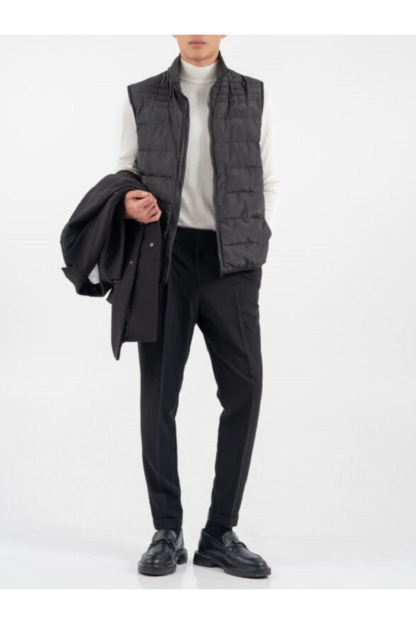 COAT MENS - ΜΑΥΡΟ