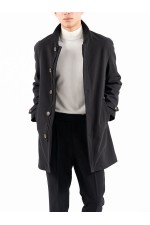 COAT MENS - ΜΑΥΡΟ