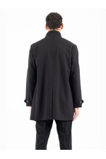 COAT MENS - ΜΑΥΡΟ