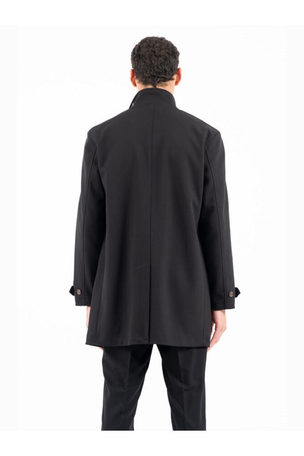 COAT MENS - ΜΑΥΡΟ