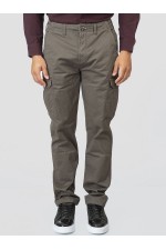 CARGO PANTS - ΓΚΡΙ