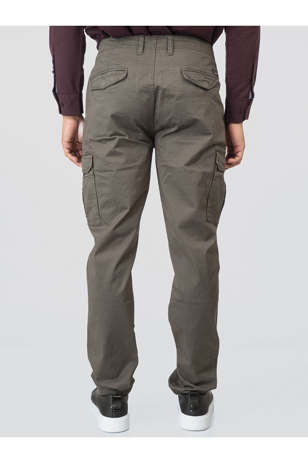 CARGO PANTS - ΓΚΡΙ