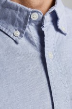 JJEOXFORD SHIRT L/S S21 NOOS - ΜΠΛΕ ΑΝΟΙΧΤΟ