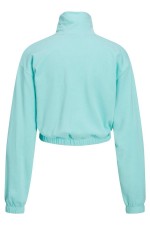 JXALFA REG LS EVERY ZIP SWEAT SWT NOOS - ΜΠΛΕ
