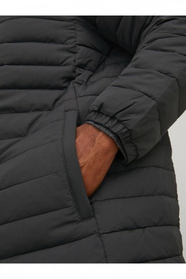 JJERECYCLE PUFFER COLLAR NOOS PLS - ΜΑΥΡΟ