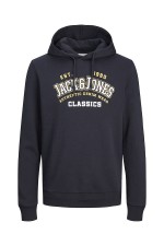 JJELOGO SWEAT HOOD 2 COL 23/24 NOOS - ΜΠΛΕ