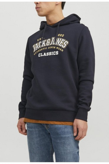 JJELOGO SWEAT HOOD 2 COL 23/24 NOOS - ΜΠΛΕ