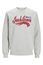 JJLOGO SWEAT CREW NECK 2 COL - ΓΚΡΙ