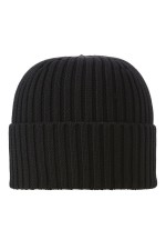 JACPRIME COTTON BEANIE NOOS - ΜΑΥΡΟ