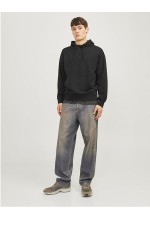 JJECHARGE SWEAT HOOD NOOS - ΜΑΥΡΟ