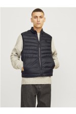 JJESPRINT BODYWARMER COLLAR NOOS - ΜΑΥΡΟ