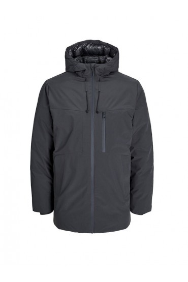 JJPAYNE PARKA JACKET PLS - ΓΚΡΙ